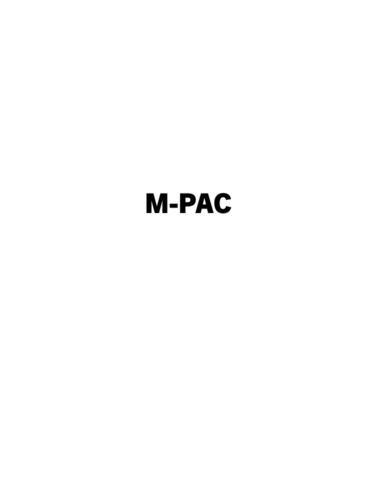 photo of M-PAC